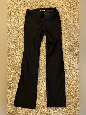 Classic Black Straight-Leg Trousers